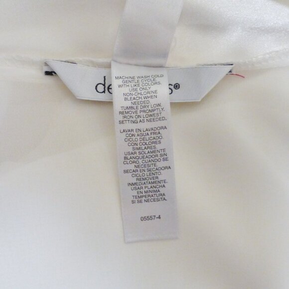 Vintage Embroidered Bridal White Sheer & Pleated Satin Nightgown Peignoir Set M - Picture 9 of 9